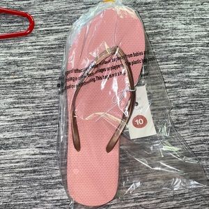 Blush Flip Flops